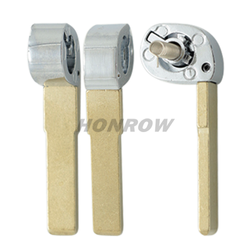 For Fiat 3 button remtoe key blank with special battery clamp