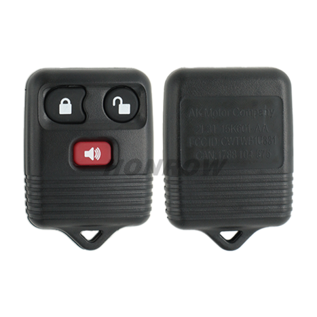 For Fo 3 button Remote Key Shell