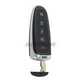 For Ford 4+1 button remote key blank without logo
