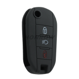 For Peugeot, Citroen 3 button silicon case (black,blue ,red. Please choose the color)