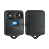 For Fo 3 button Remote Key blank (Blue Color Button)