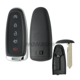 For Ford 4+1 button remote key blank without logo