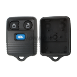 For Fo 3 button Remote Key blank (Blue Color Button)