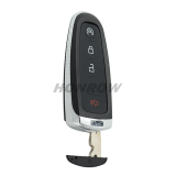 For Ford 3+1 button remote key blank