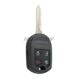 For GTL Ford 4 buton remote key shell with H72 key blade enhanced version