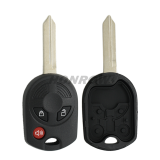 For GTL Ford 3 buton remote key shell with H72 key blade enhanced version