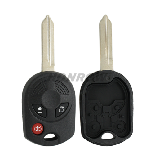 For GTL Ford 3 buton remote key shell with H72 key blade enhanced version