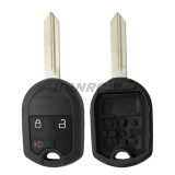For GTL Ford 3 buton remote key shell with H72 key blade Stronger enhanced version