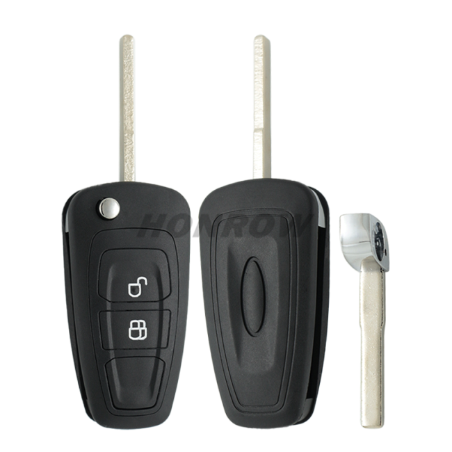 For Ford 2 button Transit Custom key shell