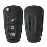 For Ford 3 button Transit Custom key shell