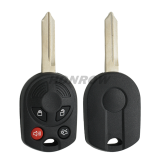For GTL Ford 4 buton remote key shell with H72 key blade enhanced version