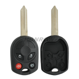 For GTL Ford 4 buton remote key shell with H72 key blade enhanced version