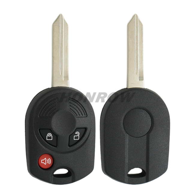 For GTL Ford 3 buton remote key shell with H72 key blade enhanced version