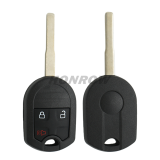 For GTL Ford 3 buton remote key shell with HU101 key blade Stronger enhanced version