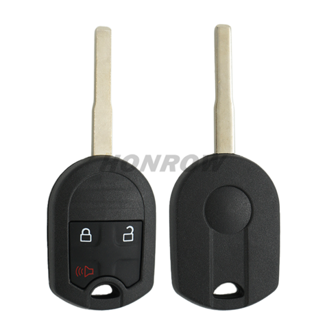 For GTL Ford 3 buton remote key shell with HU101 key blade Stronger enhanced version