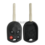 For GTL Ford 4 buton remote key shell with HU101 key blade enhanced version