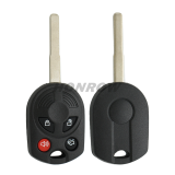 For GTL Ford 4 buton remote key shell with HU101 key blade enhanced version
