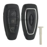 For Ford Focus  3 button  remote key shell with  T  type blade