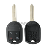 For GTL Ford 4 buton remote key shell with H72 key blade enhanced version