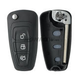 For Ford 3 button Transit Custom key shell