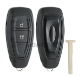 For Ford Focus 2 button  remote key shell with  T  type blade