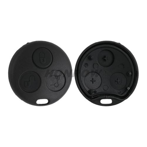 For Benz Replacement smart 3 button Remote key Blank without blade