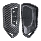 For VW  ABS Carbon Fiber Car Key Case Cover