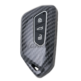 For VW  ABS Carbon Fiber Car Key Case Cover