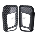 For VW  ABS Carbon Fiber Car Key Case Cover