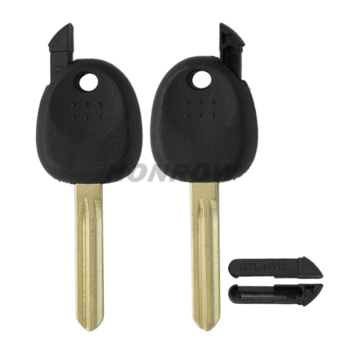 For Hyundai transponder key blank With HYN14 Blade