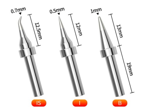 Only Soldering Iron for 2 in 1 Soldering Station Air Gun Locksmith Tools (Only Soldering Iron)