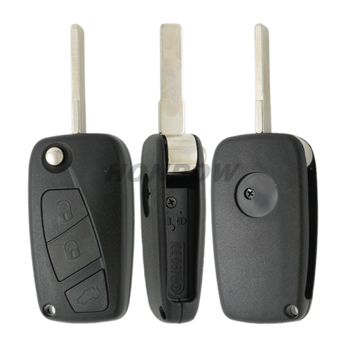 For Fi 3 button remtoe key blank with special battery clamp