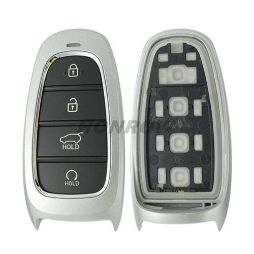 For Hyundai 4 button Smart Remote Key Shell