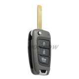 For Hyundai 3 button remote key blank