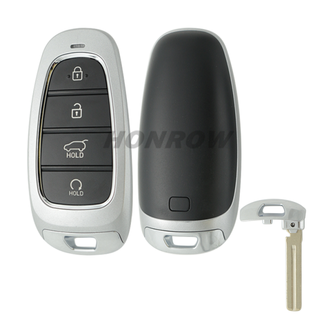 For Hyundai 4 button Smart Remote Key Shell
