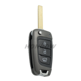For Hyundai 3 button remote key blank