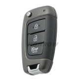 For Hyundai 3 button remote key blank