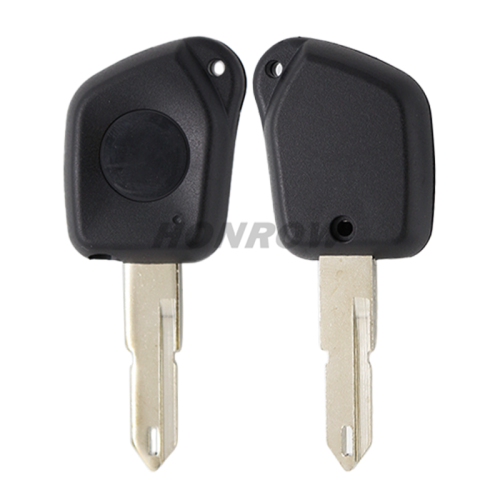 For Peu 1 button remote key blank 206 blade without logo