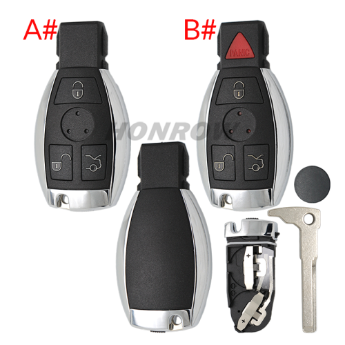 For Benz 2/3 button key Blank