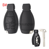 For Benz 2/3 button remote key blank