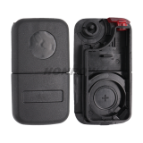 For Benz 2/2+1/3/3+1 Button Flip Remote Key Blank with 4 track blade,please choose the key type. (No Logo)