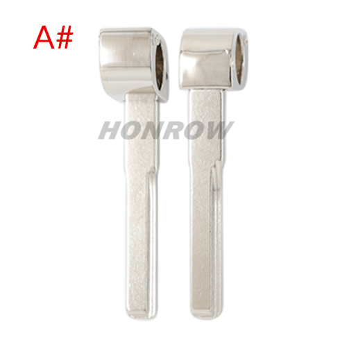 For Benz 1 Button Flip Remote Key Blank with 2/4 track blade (No Logo)