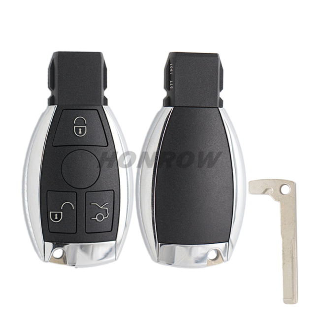 For Benz BGA 3 button remote key blank