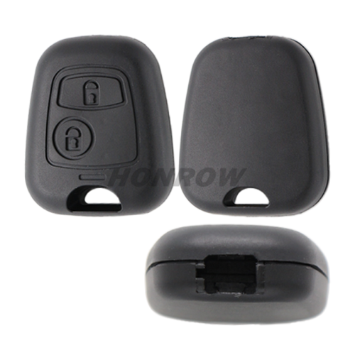 For Peugeot 2 button remote key blank