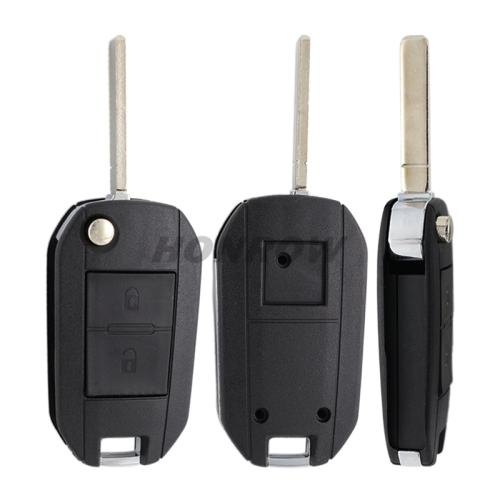 For Peu 2 button key blank with VA2 Blade (307 key blade 58#)