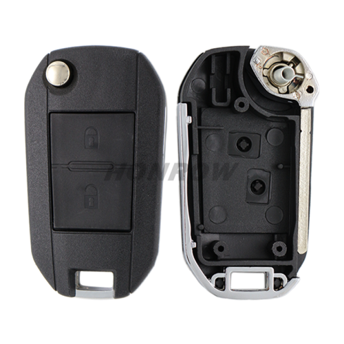 For Peu 2 button key blank with VA2 Blade (307 key blade 58#)