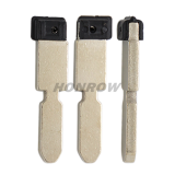 For Peugeot 1 button remote key blank with 406 blade