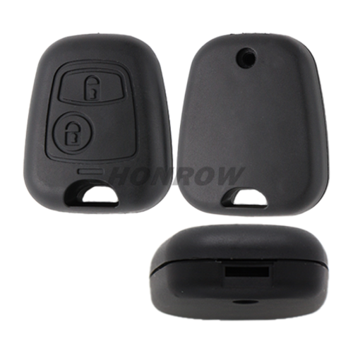 For Peu 2 button remote key case for SX9 key blade (without key blade)