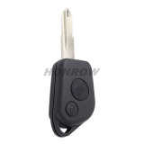 For Peugeot 2 button remote  key blank without Logo (With Battery Place)