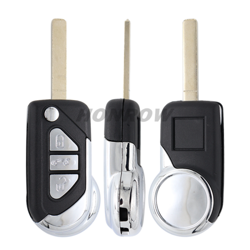 For Peu 3 button flip remote key blank with VA2 & 307 blade